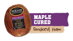 maple sugar cured ham